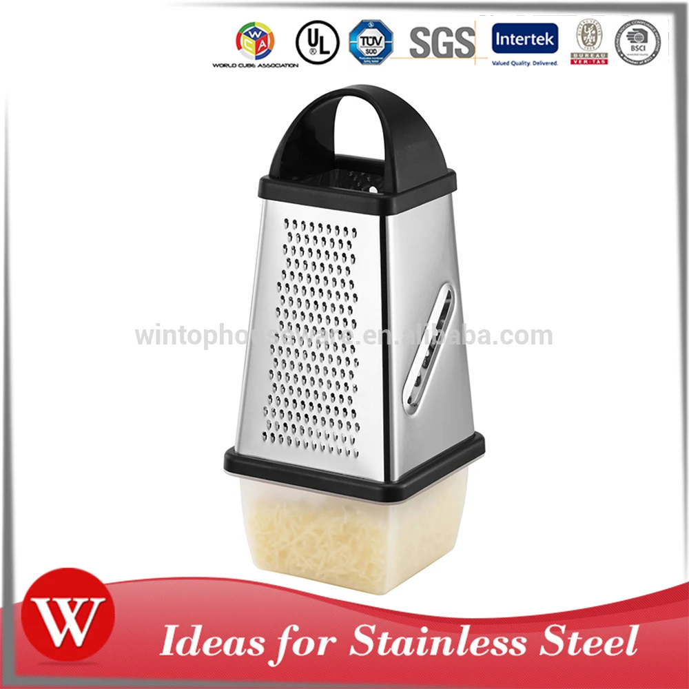Stainless Steel Grater with Collection Box