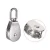 Import Stainless weight lifting pulley block steel single wheel swivel lifting rope pulley from China