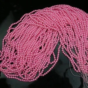 Straight Hole Circular Plastic Linkage Loose Beads