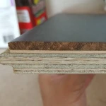 Strand Woven veneer HDF engineered bamboo flooring