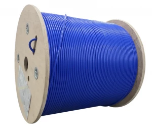 Stranded Loose Tube outdoor 24F self-support ftth cable MGTSV fiber optical cable for aerial