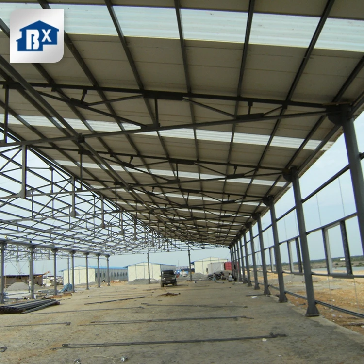 Structural steel fabrication pre manufactured fabricated metal buildings steel structure construction factory building