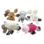 Import Stuffed Animal Shape Squeaky Pet Chew Plush Dog Toy from China