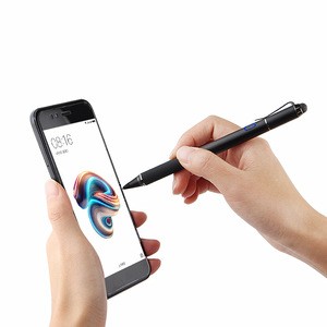 Stylus Pen 2 in 1 Fine Point &amp; Mesh Tip for Touch Screen Tablet and Cellphone