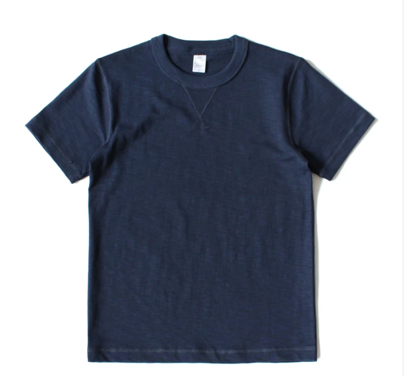 Summer Fashion Cotton T-shirt Wholesale Round Neck Seamless Slim Customized T-shirt