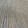 Summer gold dress fabric pleated tulle lurex knit moonlight fabric