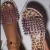 Import summer Rivet sandals flat heel snake sandal leopard slippers beach shoes for women outdoor daily life spike slipper from China
