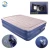 Import Sunshine Bedroom furniture indoor soft flocking cover PVC inflatable air bed mattress with built-in air pump from China