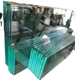 Super Thick Bulletproof Glass With  PDLC PVC  Film Resistant Laminated Glass