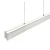 Import supermarket 4ft 30w hanging or recessed high bay fixtures aluminum lens pendant led linear light from China