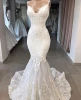 Suzhou Luxury Mermaid Girls Wedding Dress White