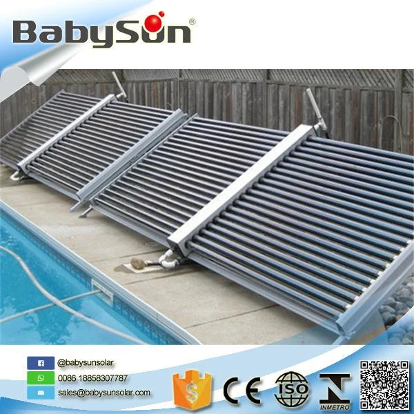 Swimming pool solar water heater, solar collector for pool