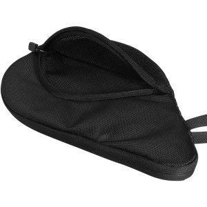 Table Tennis Racket Case Cover Ping Pong Paddle Carry Bag with Ball Storage Pocket