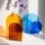 Import Tabletop Acrylic Neon Heart Vases Colorful Fun Home Decoration Acrylic Vase from China
