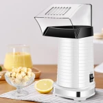 Tabletop Hot Air Popcorn Maker Electric Automatic Popcorn Popper Snack Machine