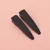 Import The factory directly supplies 6.5cm high-grade solid wide pointed nose clip swimming black hairpin accessories from China