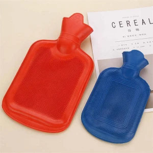 Thick Hot Water Bottles Winter Warm for Girls Women Pain Relief Bed Hand Feet Hot Water Bag Color Random