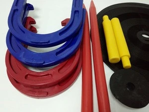 TJ Mark plastic toy outdoor garden game horseshoe