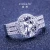 Import TL-024 Tonglin Customized Fashion Women Jewelry Wedding Micro Insert Gemstone 925 Sterling Silver Ring from China