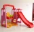 Import Toddler Climber and Swing Set 3 in 1 Kids Play Climber Slide Play Set Indoor Outdoor Playground Toy with Basketball Hoops from China