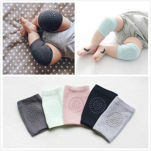 Toddler Kids Kneepad Protector Soft Thicken Terry Non-Slip Dispensing Safety Crawling Baby Leg Warmers Knee Pad For Child