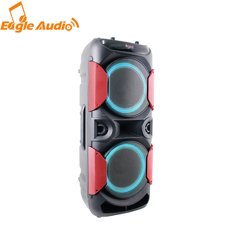 Buy Top Quality Wireless Bt Speaker With Remote Dual 12 Inch Trolley ...