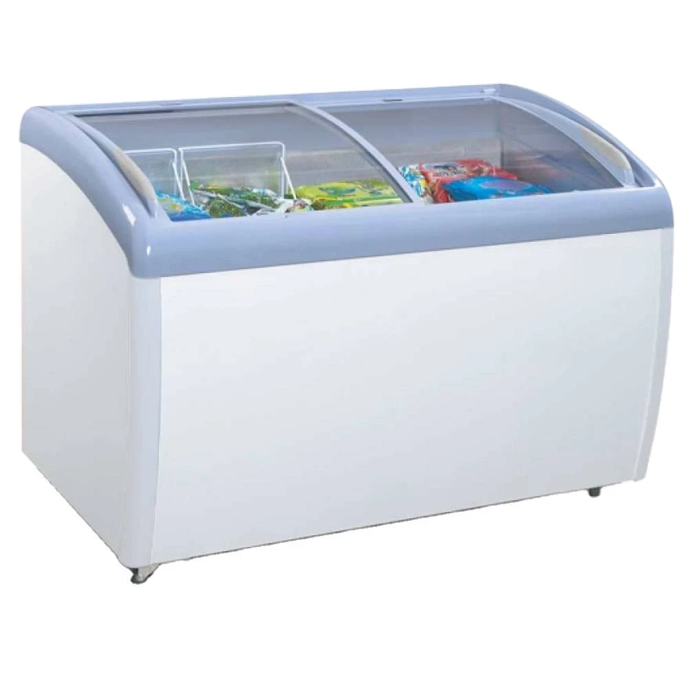 Top sell hot sale ice cream freezer pans mdf indoor mall ice cream application