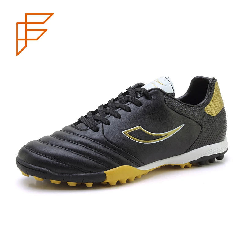 Topsion Best Selling Products 2018 Quality Mans Indoor Football Black Ag Secondhand Soccer Shoes