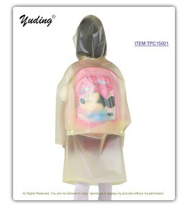 TPC15001 TPU /Thermoplastic polyurethanes, 2015 new design rain coat for Children and rain clothes for kids