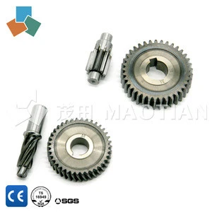 Transmission machining part customized brass spur worm gear / heavy casting gear / aluminium gears 6133 6136