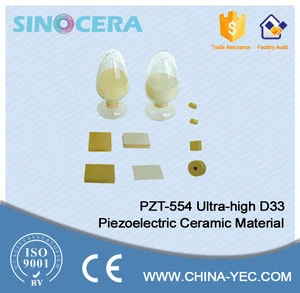 Ultra high d33 piezoelectric actuator usage PZT5 piezoelectric ceramic material