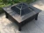 Import Unique 32 Inch Square  fire pit with tile ring wood burning fire pits with lids from China
