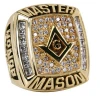 unique master mason championship ring, masonic ring, knight templar ring