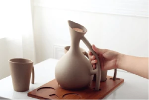 unique shape elegant tea set teapot set with cups designer tea cup sets