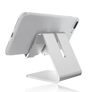 Universal Aluminum Metal Mobile Phone holder Tablets PC Desk Phone holder Stand Support Bracket for iphone and samsung