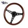 Universal car steering wheel high quality wooden material steering wheel