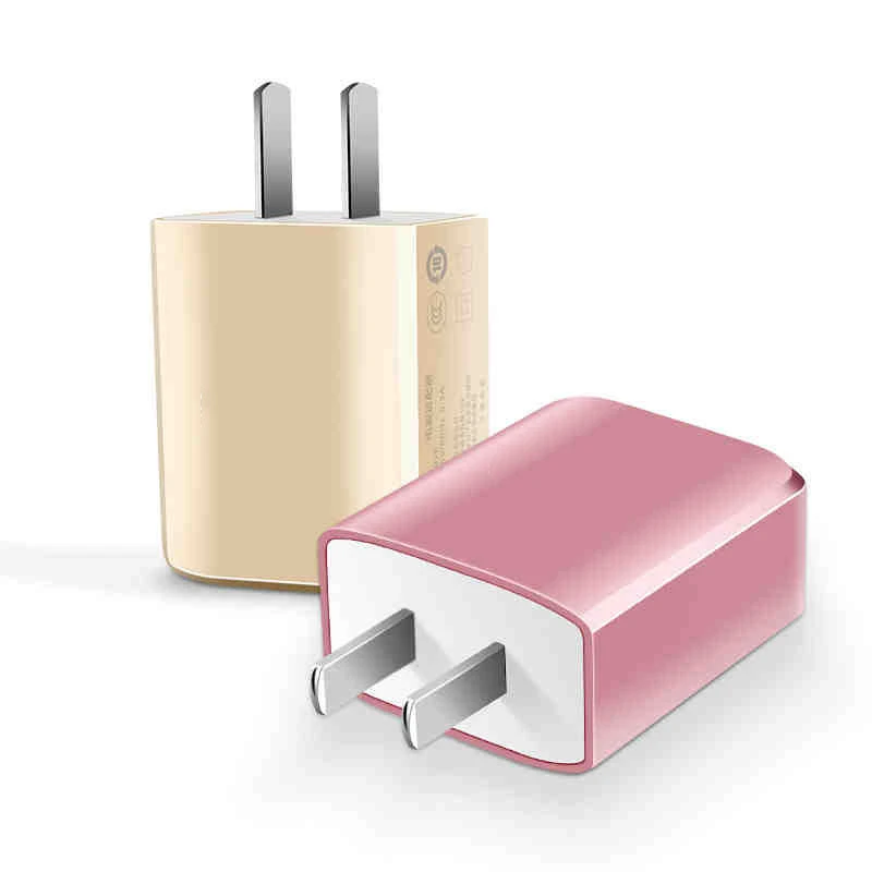 Universal Travel Portable Double Plug Wall Outlet Adapter Dual Usb Port Charger