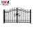 Import Up-to-date styles main iron gates designs wrought iron gates courtyard garden sliding gates lasted designs from China
