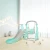 Import Updated indoor toddler plastic kid playground baby slide swing set with basketball hoop from China