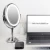 USB Rechargeable LED 18K Gold Beauty Cosmetic 3x Magnifying HD Makeup Mirror