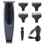 Import USB rechargeable waterproof  5 in 1 hair beard trimmer shaver from China
