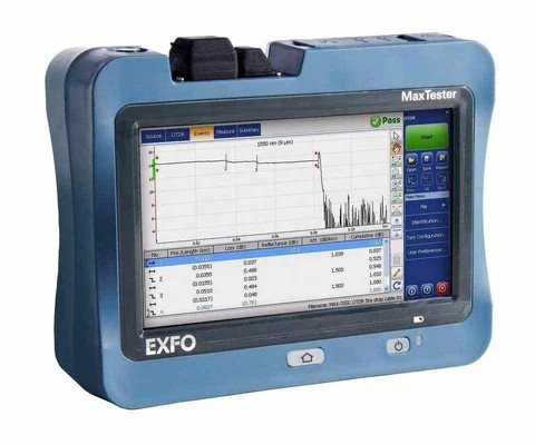 used 90% EXFO OTDR Max tester 715B 720B 730B SM 1310 1550 1625 nm optional time domain reflectometer  PON OTDR used