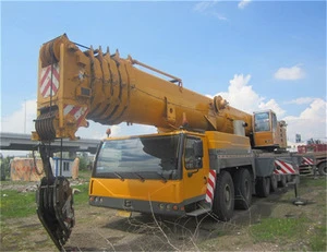 Used Liebherr 250T truck crane, mobile crane 250 ton with good working condition
