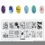 Import Valentines Day Theme Nail Art Stamping Plate Zjoy051-60 China Nail Supplier Manicure Tools Nail Stamp Plate from China