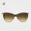 VIFF Designer Sunglasses Big Frame Optical Eyewear HM19160 Popular Trendy Luxury Sunglasses for Women