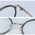 Import Vintage retro glasses frames for sale metal frame eyeglasses frames optical  for women men unisex from China
