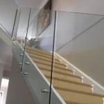 VM Hot Sale Factory Glass Fence Balustrades Handrails Design Stainless Steel Glass Clamp Railing Handrail Balcony Stair
