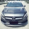 W176 A260 A45 AMG Carbon Fiber VA Style Hood bonnet For Mercedes