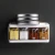 Import Wall Mount Spice Rack Plastic Kitchen Spice Storage Box Bottle Jars Transparent Salt Pepper Cumin Power Container Seasoning Box from China