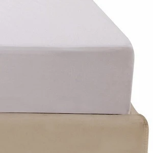 waterproof bed bug terry towel hotel mattress protector fitted cover